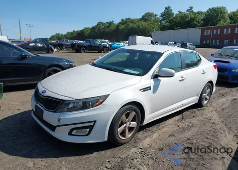 2015 Kia Optima Lx из США, поврежденный, VIN 5XXGM4A71FG377983